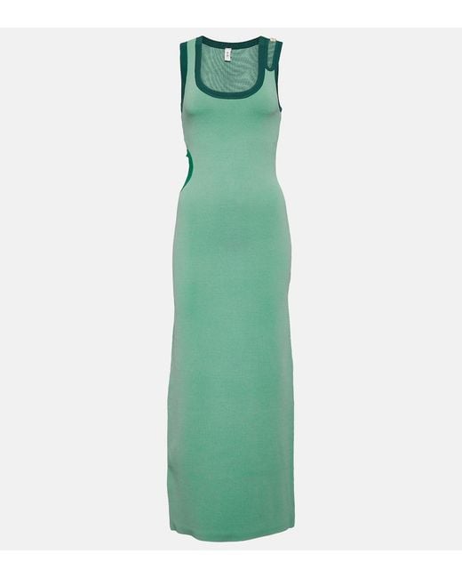 Sir Green Salvador Cutout Knitted Maxi Dress