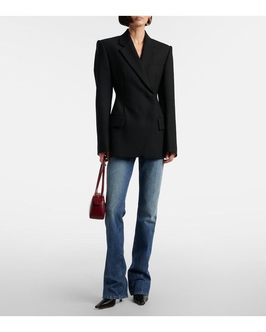 Sportmax Blue Mid-Rise Slim Jeans