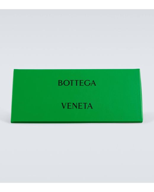 Lunettes de soleil aviateur Glaze Bottega Veneta pour homme en coloris Brown