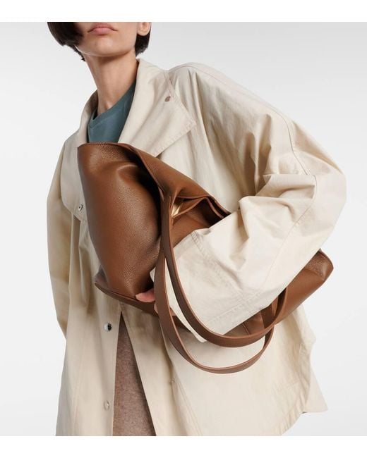 Aesther Ekme Brown Tote Bag Phantom Aus Leder