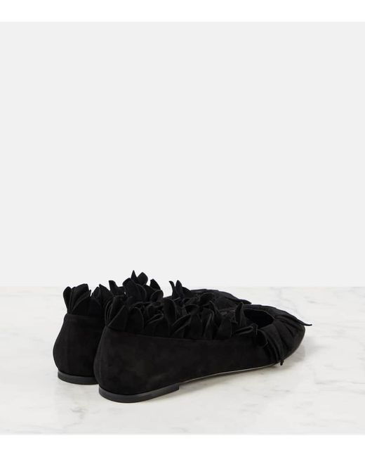 Bailarinas Petal De Ante Alaïa de color Black