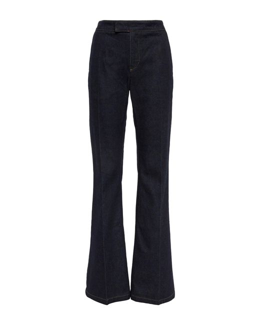 Polo Ralph Lauren Flared Denim Pants in Dark Indigo (Blue) | Lyst