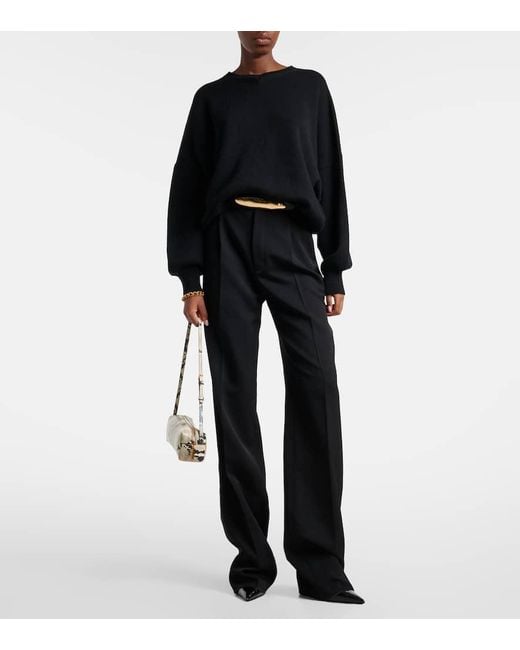 Jimmy Choo Black Brigitte 100 Patent Leather Pumps