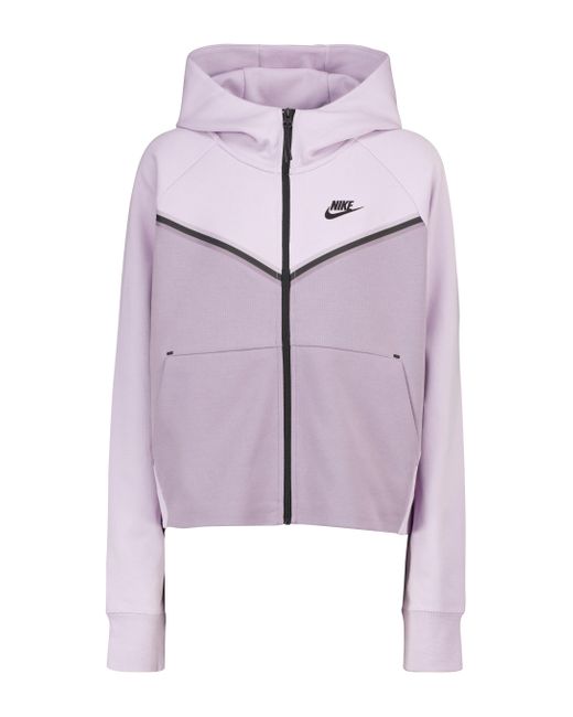 Veste coupe-vent Tech-Fleece Nike en coloris Purple