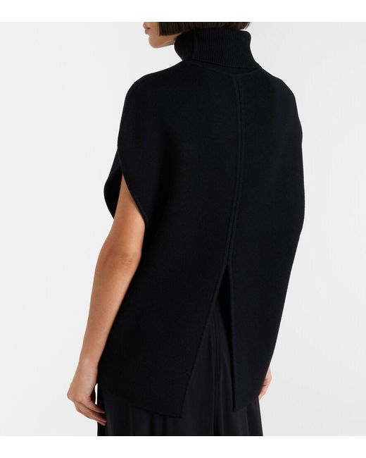 Totême  Black Wool-Blend Top