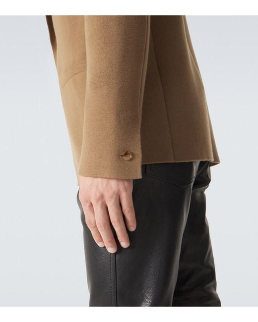 Tom Ford Brown Wool-Blend Jacket for men
