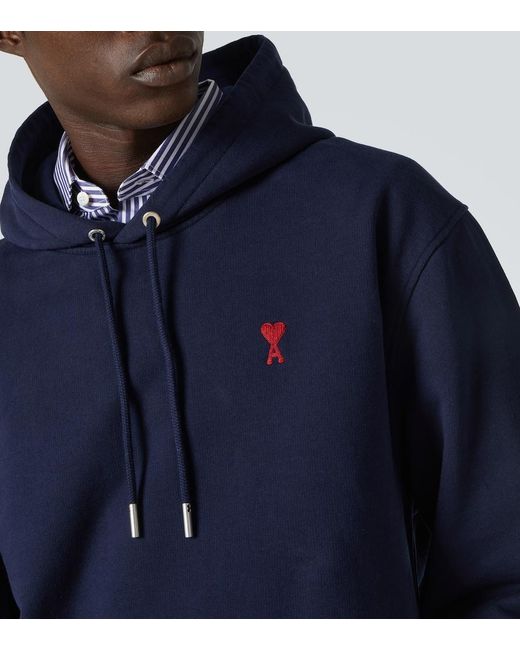 Sudadera Con Capucha Ami De Cour AMI de hombre de color Blue