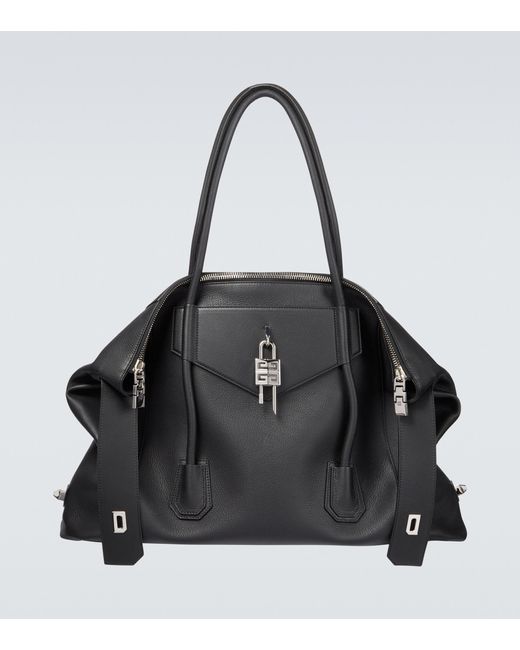 Donna Borse da Borsette e borse satchel da Borsa Antigona Soft Large in pelleGivenchy in Pelle di colore Nero 