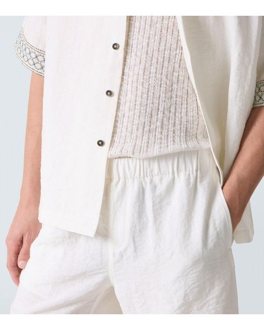 Bermuda Commas pour homme en coloris White
