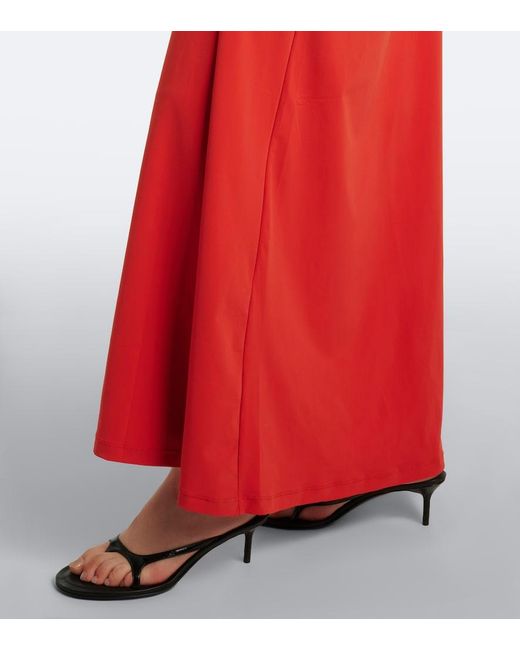 Christopher Esber Orbit Gathered Cutout Maxi Dress