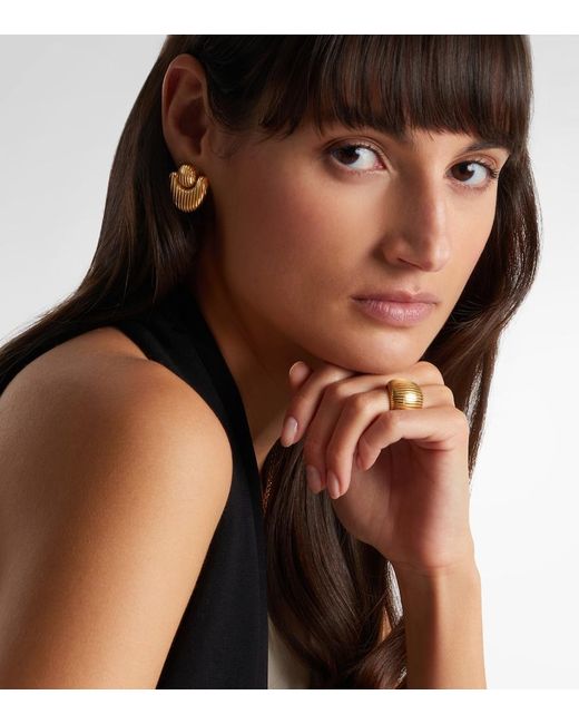Pamela Zamore Metallic Isla Nest 18Kt Earrings