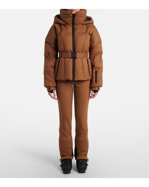 CORDOVA Brown St. Moritz Flared Ski Pants