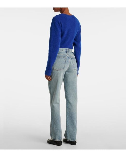 Jeans Regular 90S A Vita Alta di Re/done in Blue