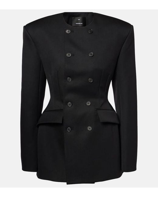 Wardrobe NYC Women's Black Twill Blazer Dress