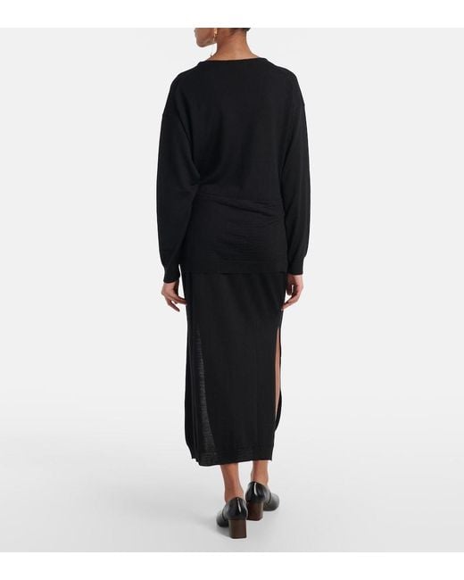 Robe Pull Lemaire en coloris Black