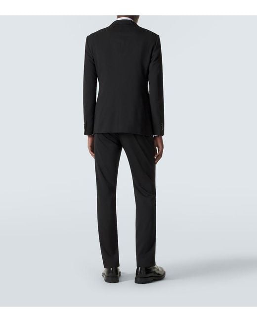 Giorgio Armani Black Wool Suit for men