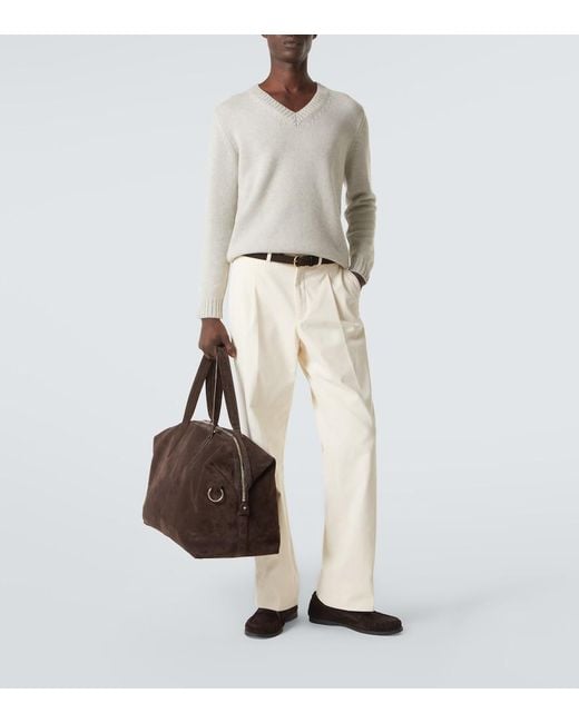 Pullover Kay di Saman Amel in White da Uomo