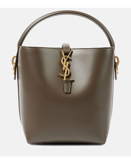 Saint Laurent Green "le 37" Bucket Bag