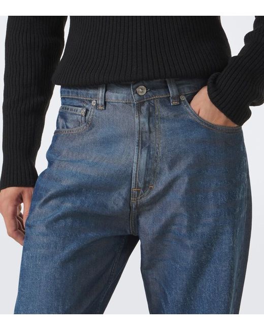 Our Legacy Blue Third Cut Straight Jeans for men