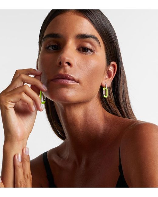 Orecchino Singolo Chiara Small di Eera in Green