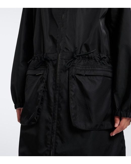 Prada Black Re-Nylon Parka
