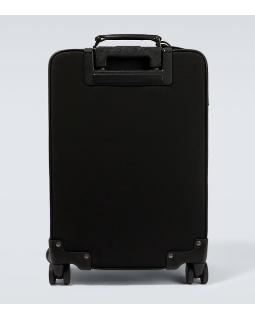 Prada Black Re-nylon Small Carry-on Suitcase for men