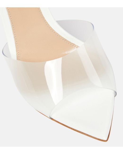 Gianvito Rossi Multicolor Elle 105 Tpu Mules