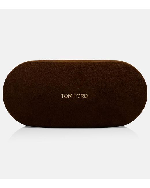 Tom Ford Green Parker Wire Aviator Sunglasses