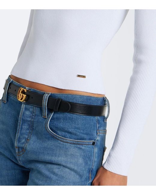 Gucci White Ribbed-Knit Shrug And Tank Top Set