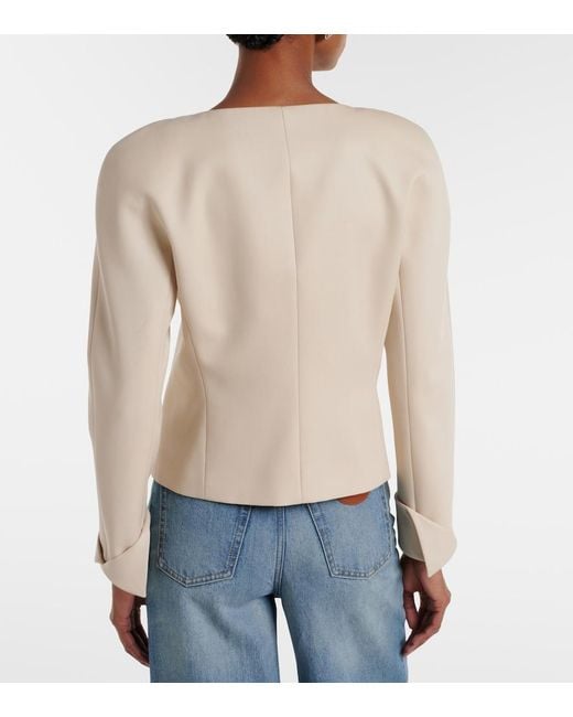 Chloé Natural Virgin Wool Jacket