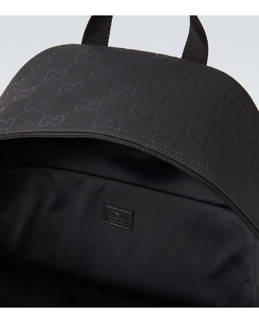 Zaino Imbottito Gg di Gucci in Black da Uomo