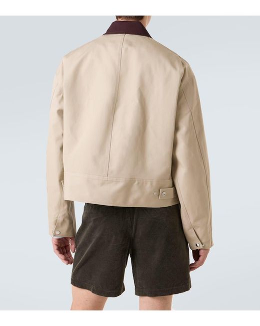J.W. Anderson Jacke Aus Baumwolle in Natural für Herren
