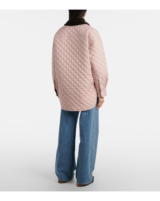 SLVRLAKE Denim Blue Lexi Low-Rise Wide-Leg Jeans