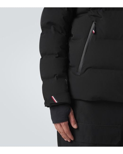 Moncler Black Montgetech Hooded Down Ski Jacket for men