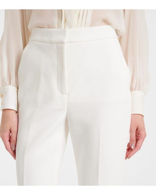 Pantaloni Flared Rory di Rebecca Vallance in White