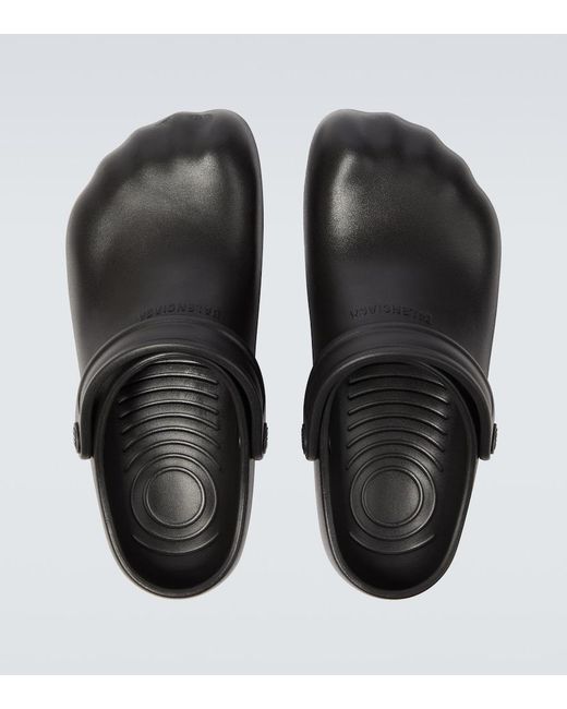 Balenciaga Black Sunday Molded Mules for men