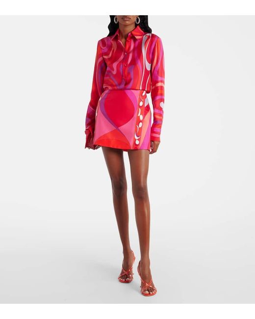 AMINA MUADDI Orange Lena 90 Pvc And Patent Leather Sandals