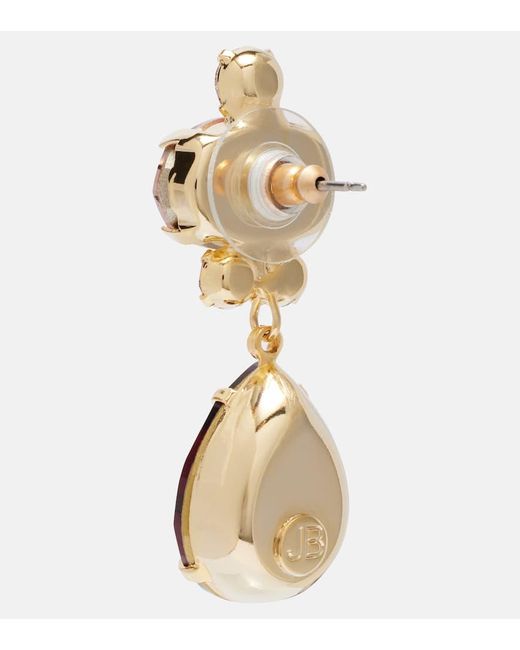 Jennifer Behr Red Catherine-Plated Drop Earrings