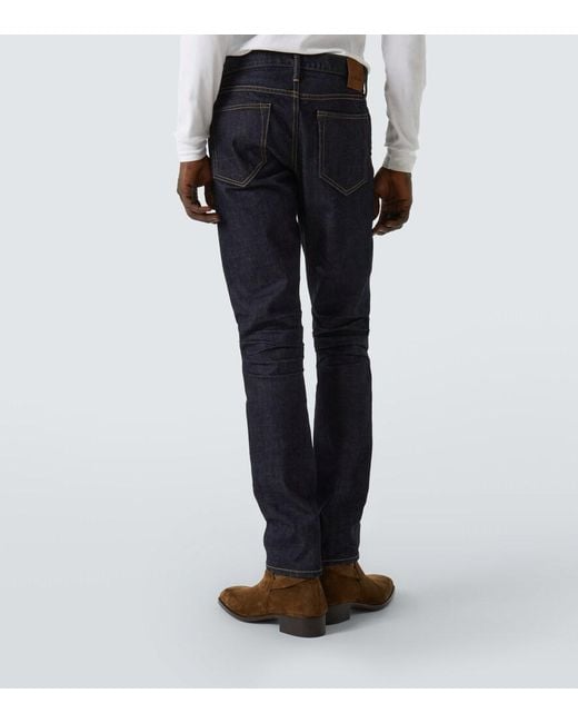 Tom Ford Blue Slim Jeans for men