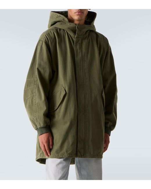 Parka Kemet De Algodon The Row de hombre de color Green