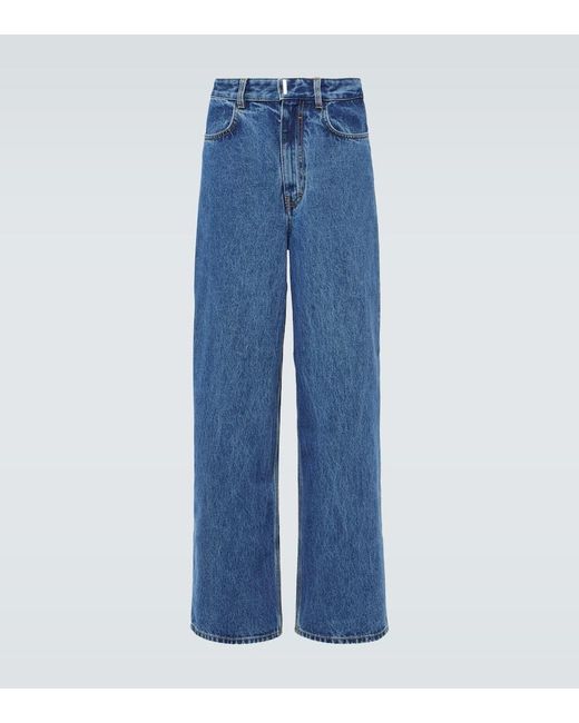 Givenchy Wide-Leg Jeans in Blue für Herren