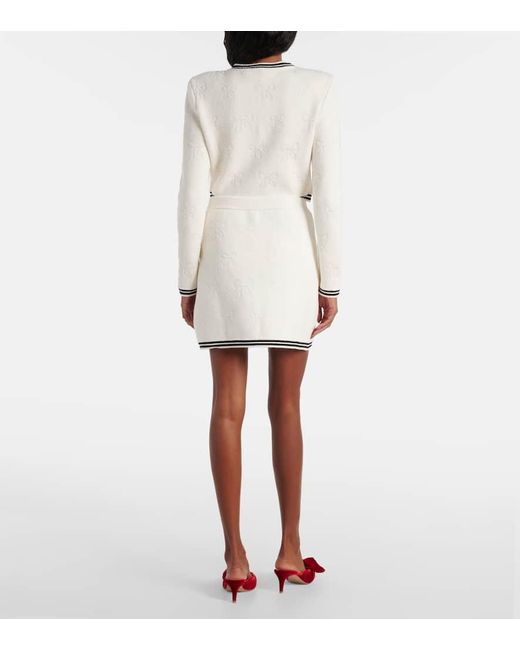 Short Skirts Self-Portrait en coloris White