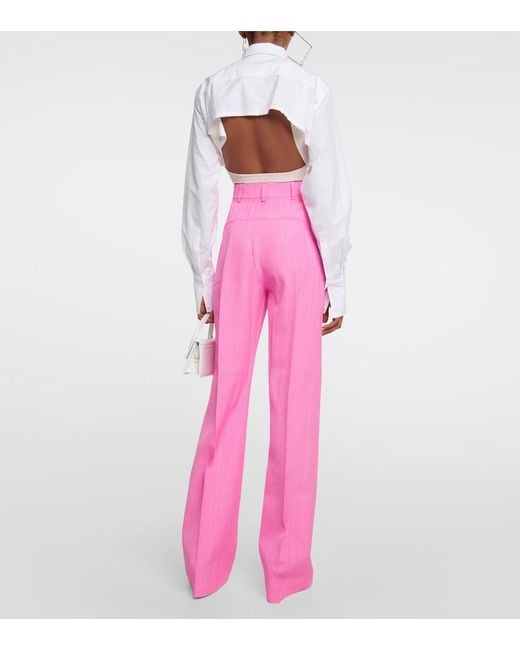 Jacquemus Pink Pants