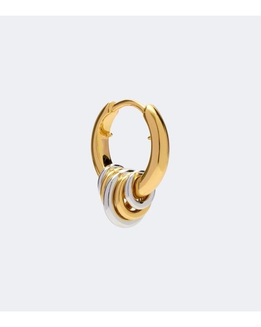 DEHANCHE Metallic Revenge Hoop Earrings