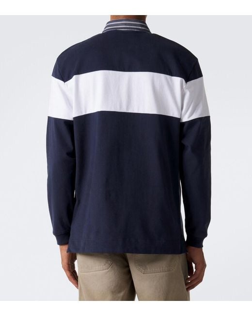 Pullover Polo di Acne in Blue da Uomo