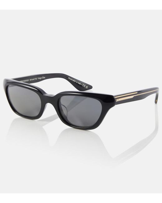 Khaite Black X Oliver Peoples 1983C Cat-Eye Sunglasses