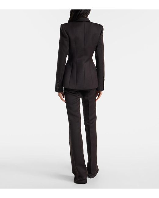 Alex Perry Black Double-Breasted Blazer