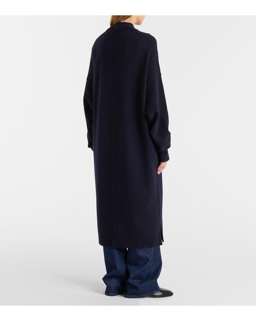 Extreme Cashmere Blue N°61 Koto Cashmere-blend Cardigan