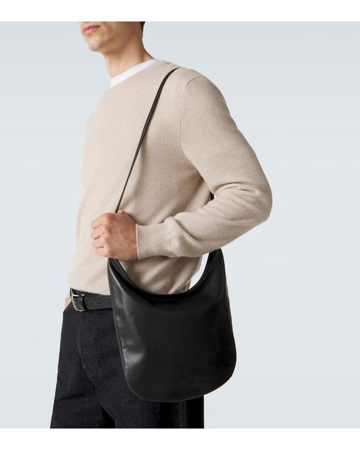 The Row Crossbody Bag N/S Izzy Aus Leder in White für Herren