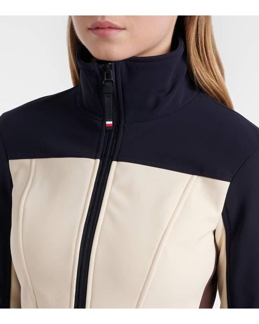 Moncler Blue Skianzug